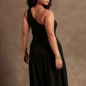 New without tag Banana Republic Dress, knee length one shoulder dress